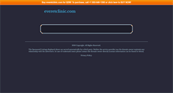 Desktop Screenshot of everetclinic.com